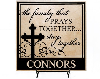 A family that prays together stays together scripture